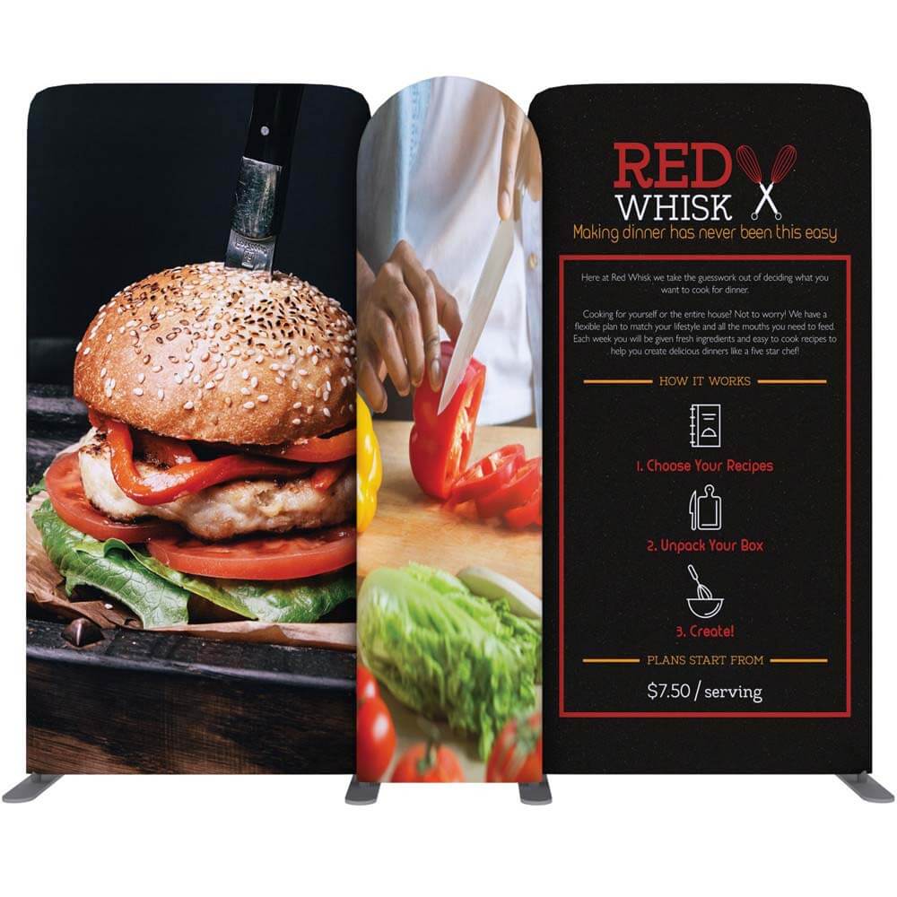 EZ Tube Connect 10FT Kit C Double sided Graphic Package 01